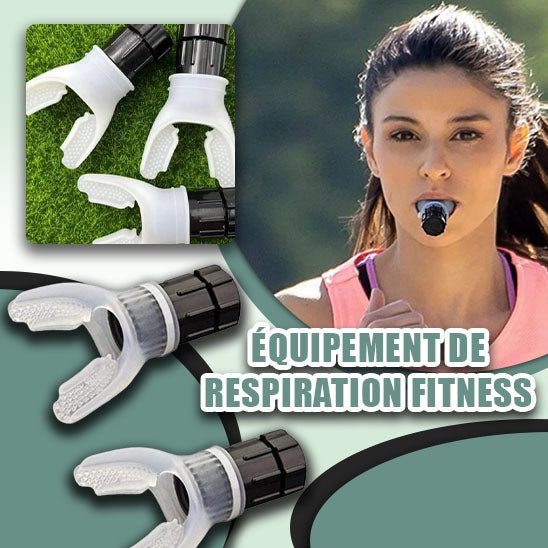 1/2 pièces entraîneur de respiration exercice poumon visage embout respirateur équipement de Fitness pour accessoires de soins de santé ménagers - CORPSDECHAMPION