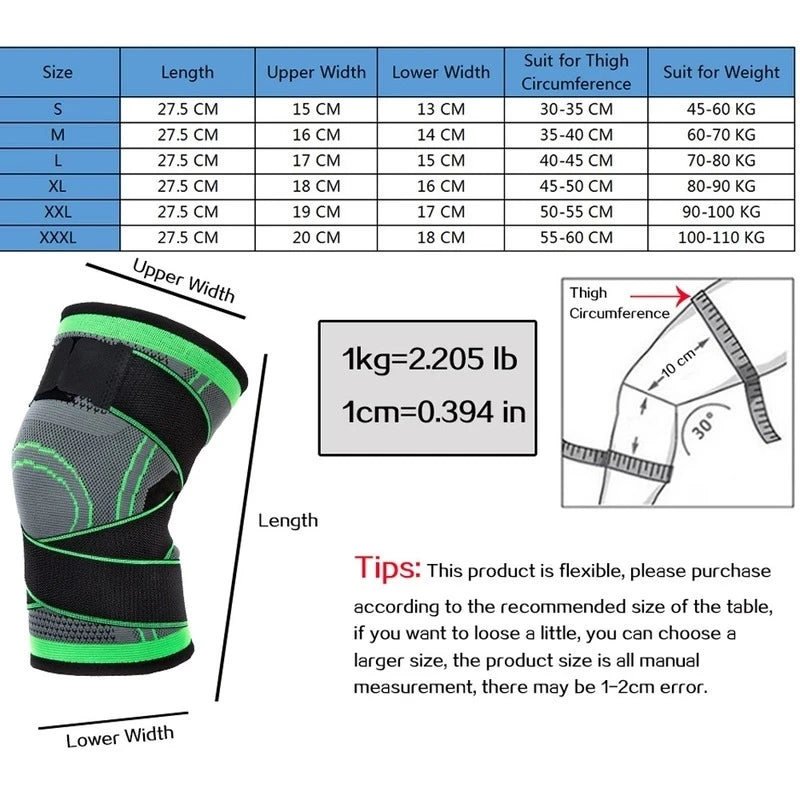 Genouillères de Compression 3D Haute Performance | ZenKnee™