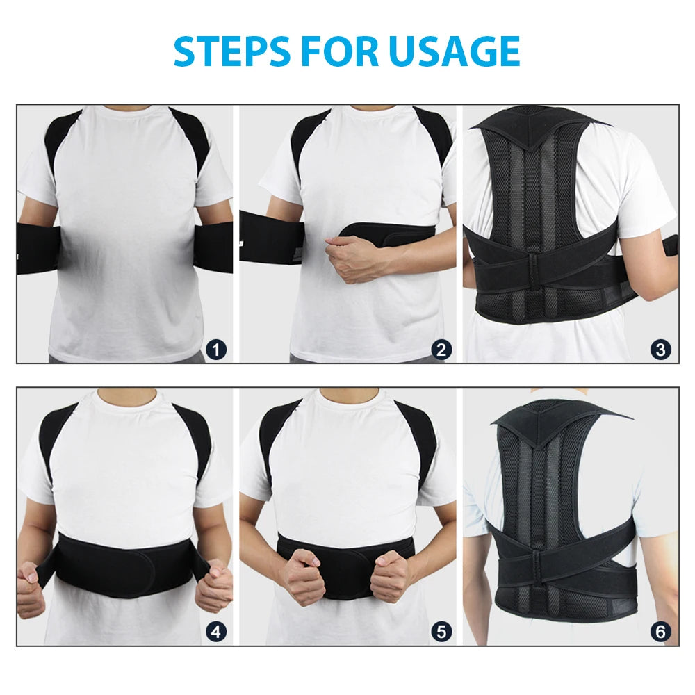 Correcteur de Posture Innovant pour Soulager les Douleurs du Dos | PosturaFlex Pro™