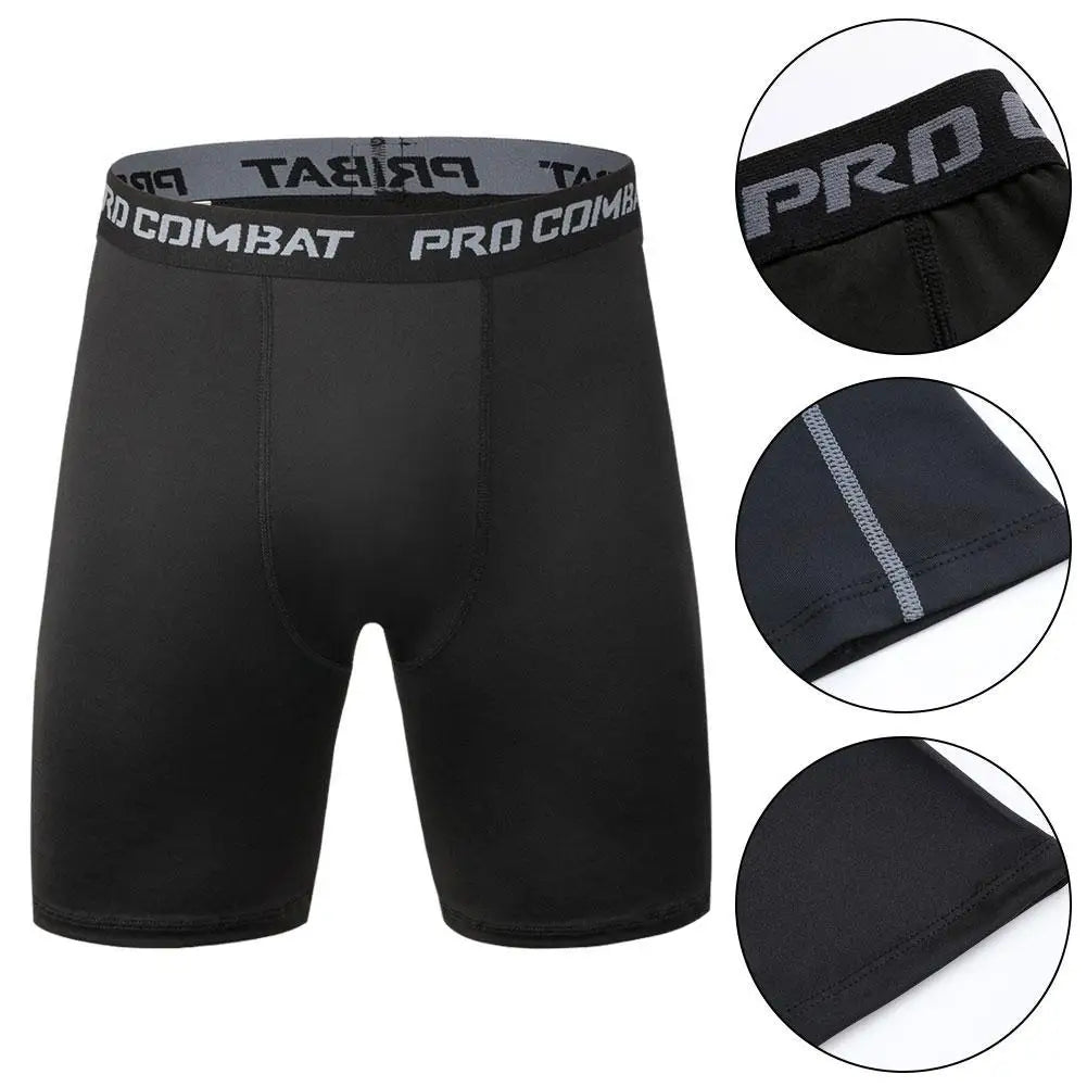 ProCombat™ | Shorts de Compression Homme Séchage Rapide - Maintien Optimal