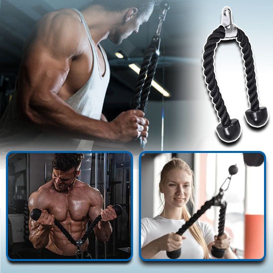 Accessoires de fitness polyvalents pour l'entraînement des triceps, la musculation et les exercices de gymnastique à domicile ou en salle de sport. - CORPSDECHAMPION