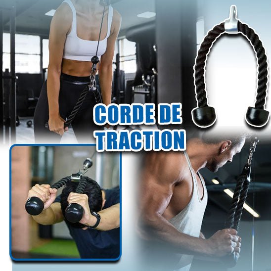 Accessoires de fitness polyvalents pour l'entraînement des triceps, la musculation et les exercices de gymnastique à domicile ou en salle de sport. - CORPSDECHAMPION