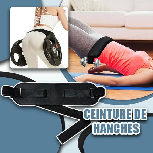 Ceinture de poussée de hanche, coussinet de pont fessier, entraînement avec haltères, Kettlebells pour Squats, fentes, ponts, Dips, équipement de gymnastique à domicile - CORPSDECHAMPION