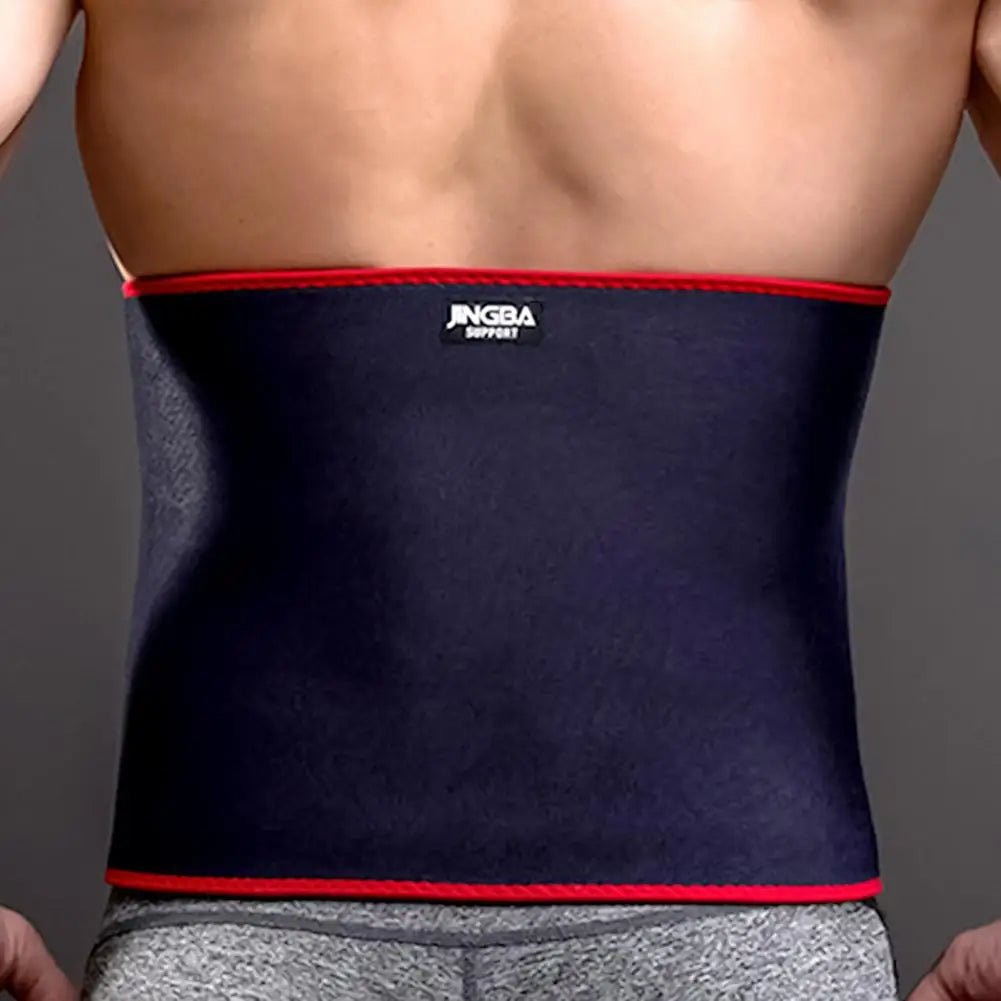 Ceinture lombaire ergonomique homme en chloroprène respirant, avec soutien dorsal réglable et élastique, pour prévenir les blessures lors des activités sportives - CORPSDECHAMPION