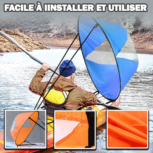 Voile de kayak