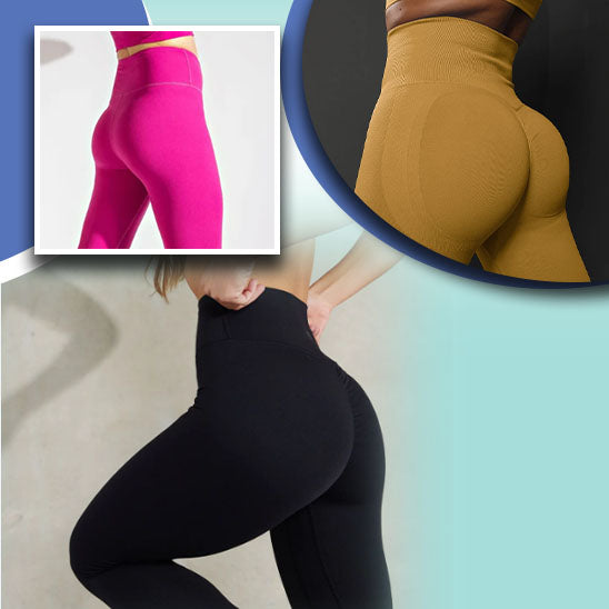 Leggings de sport sans couture pour femmes, taille haute, élastiques et solides, parfaits pour le yoga, le jogging, avec un séchage rapide et un effet push-up, un pantalon slim polyvalent.