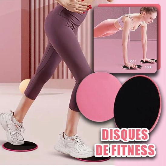 Disques de glisse pour exercices de Fitness, 2 pièces, accessoires d'entraînement pour tout le corps, équipement de sport de Yoga pour entraînement Abdominal