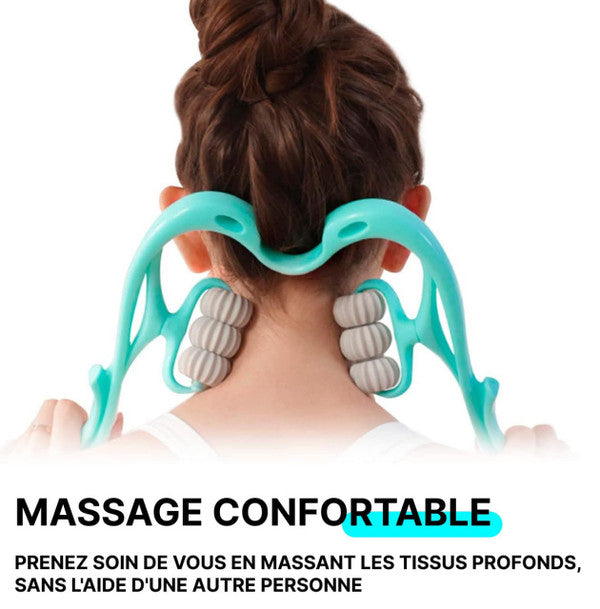 Masseur Cervical | NeckEase Pro™ Soulageant Rapidement les Tensions