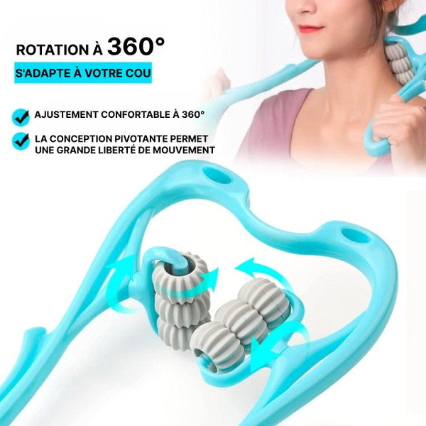 Masseur Cervical | NeckEase Pro™ Soulageant Rapidement les Tensions